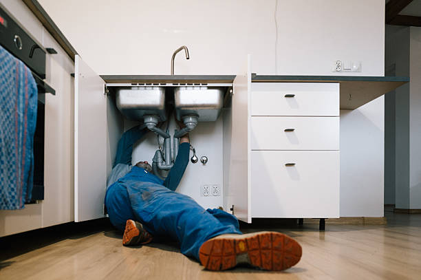 Professional Drain Cleaning technician working in Ector, TX